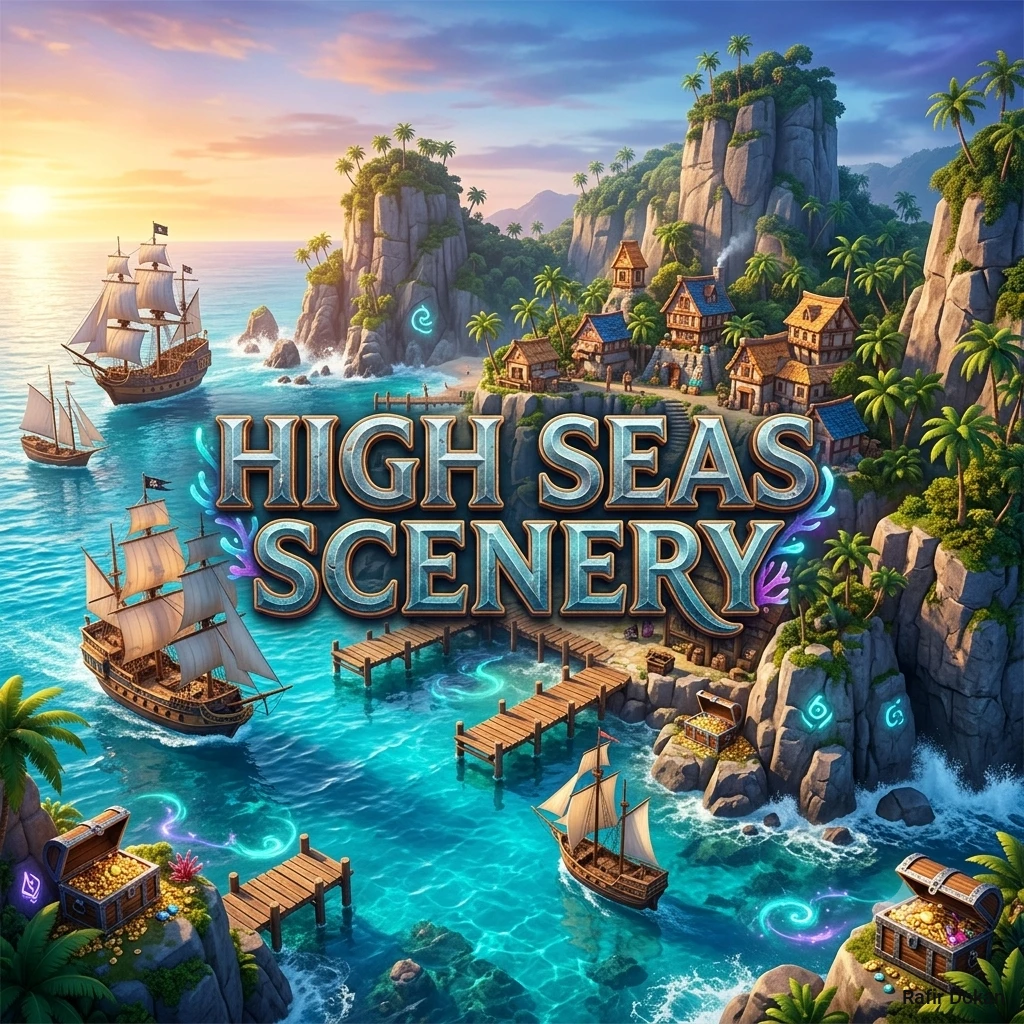 High Seas Scenery