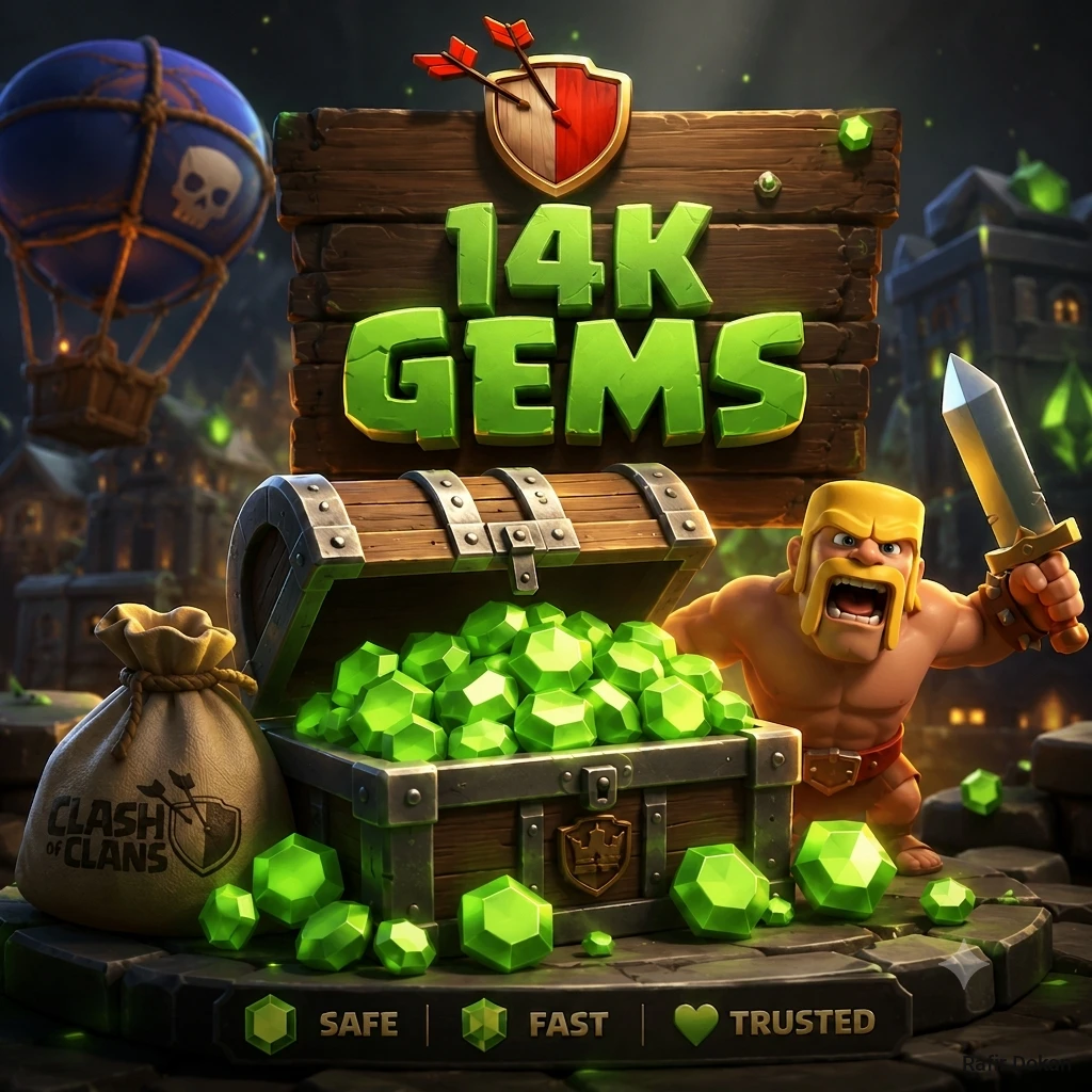 COC Gems 14000