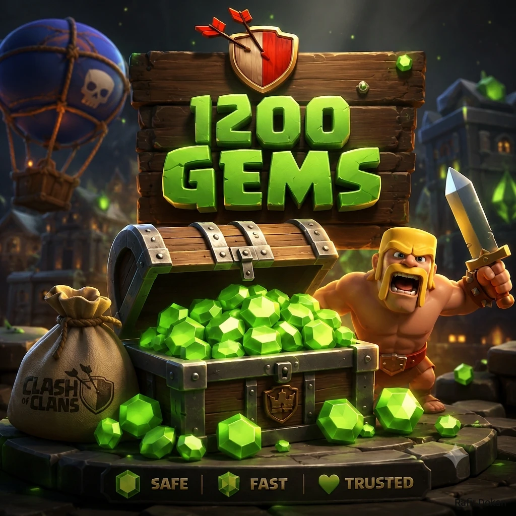 COC Gems 1200
