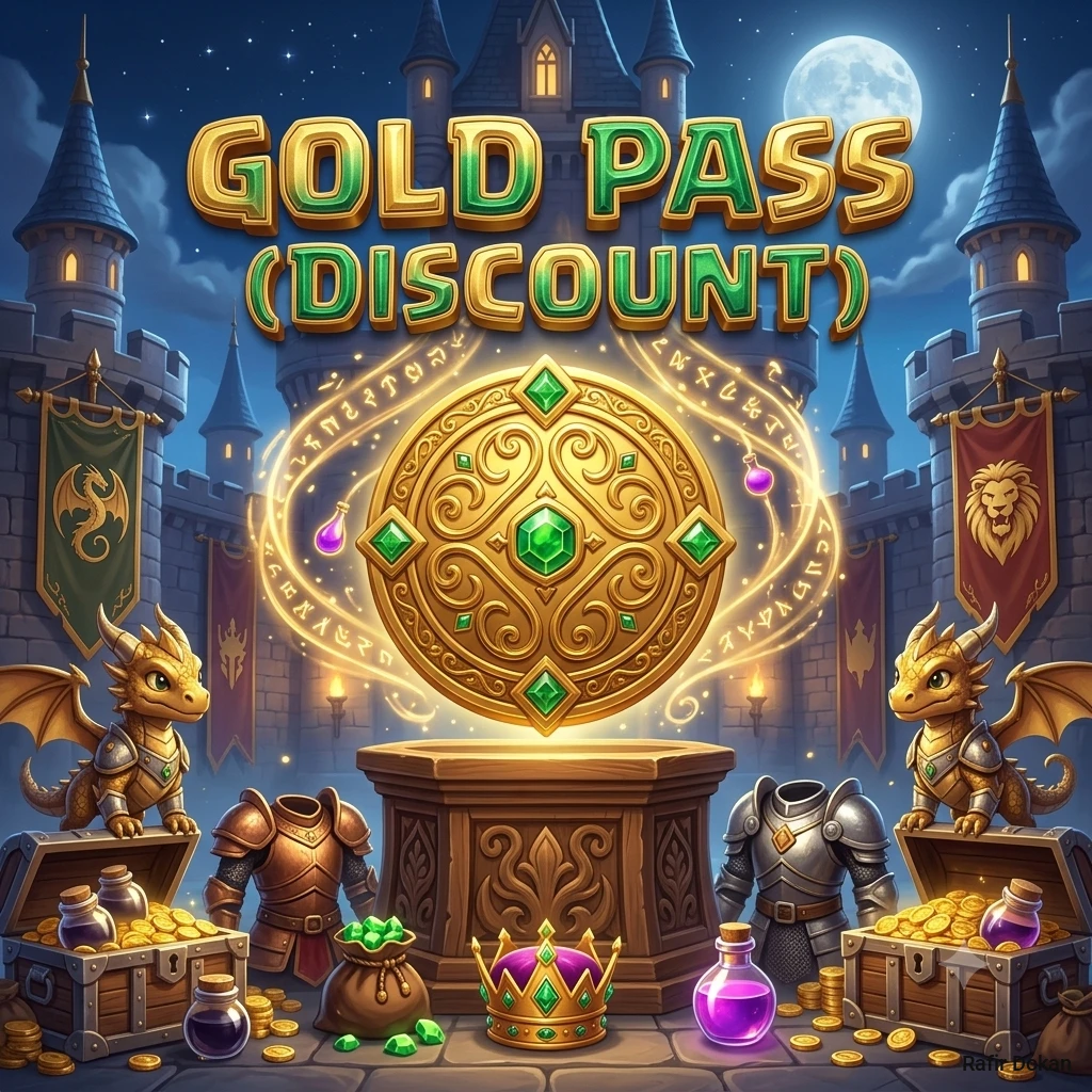 COC Gold Pass (Discount)
