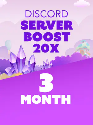 14x Discord Server Boost (3 Month)