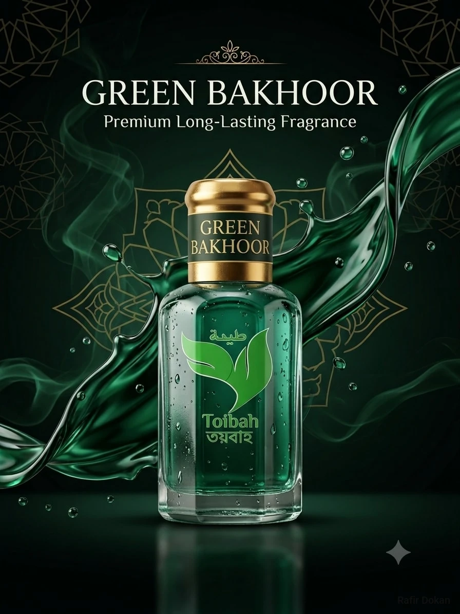 Green bakhoor 12 ml attar