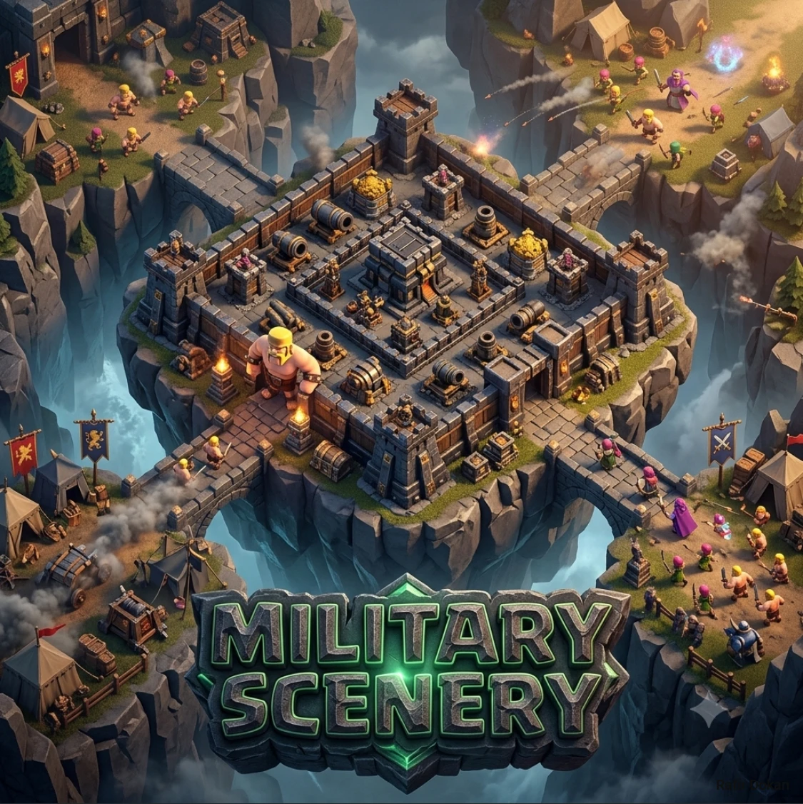 Military Scenery