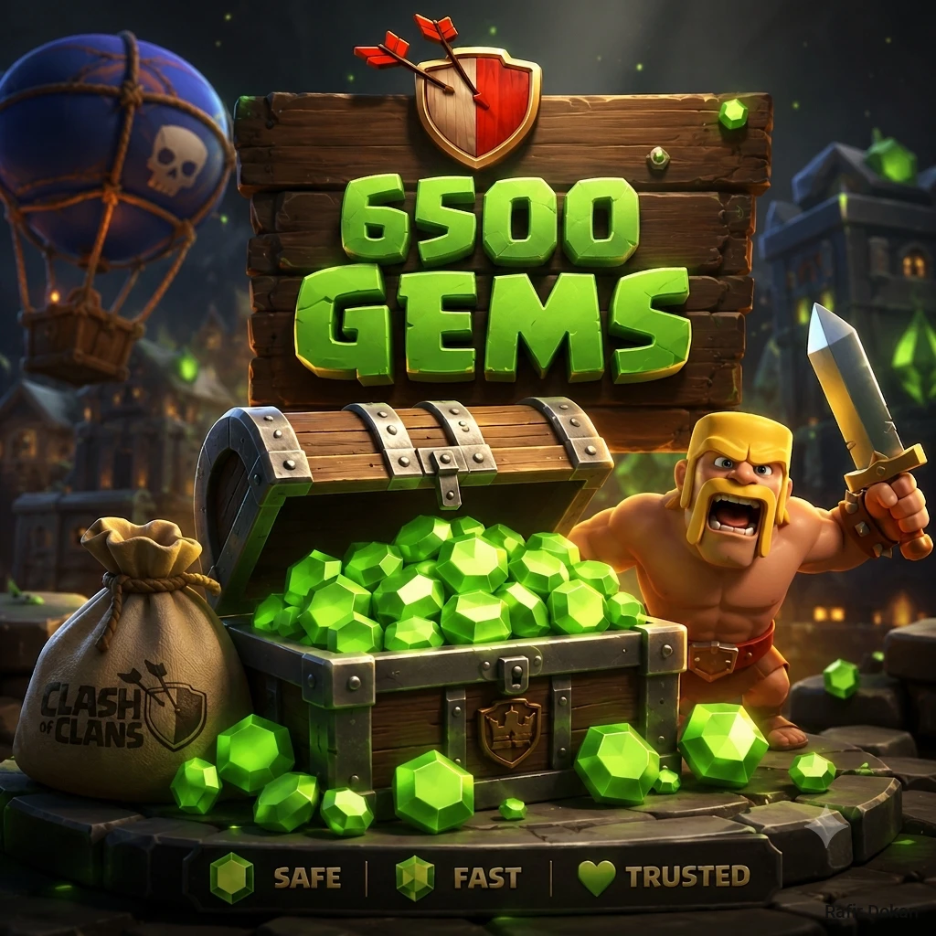 COC Gems 6500